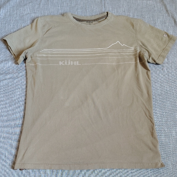 Kuhl Other - Kuhl Wildfibre T-Shirt Size Medium Beige Organic Cotton Crewneck
